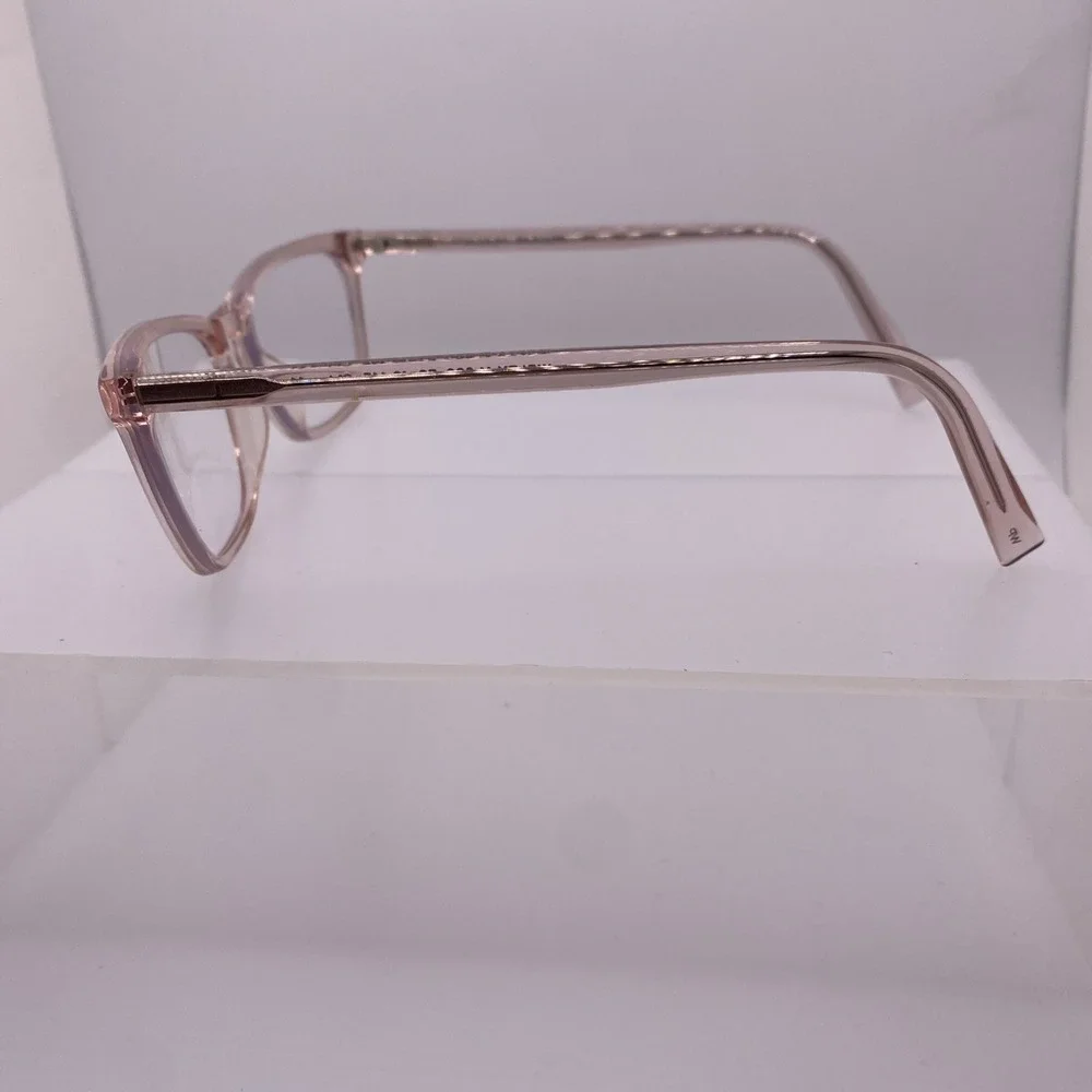 Warby Parker Eyeglasses FRAMES ONLY Welty M 600 52-18-145 Beige Translucent 452